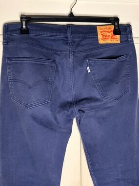 Levi's Slim Straight Jeans in Deep Blue 511 34X34